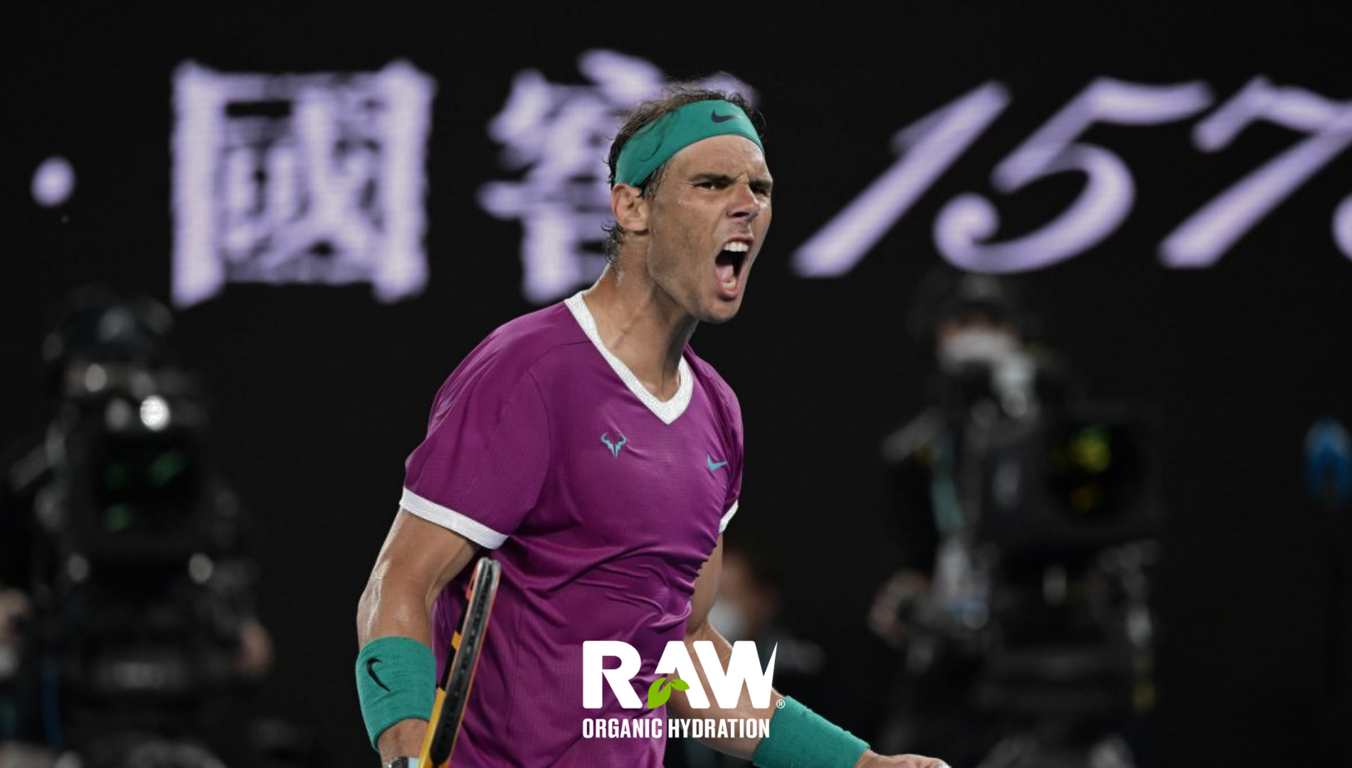 Los efectos de un partido de tenis en Rafa Nadal by RAW Super Drink