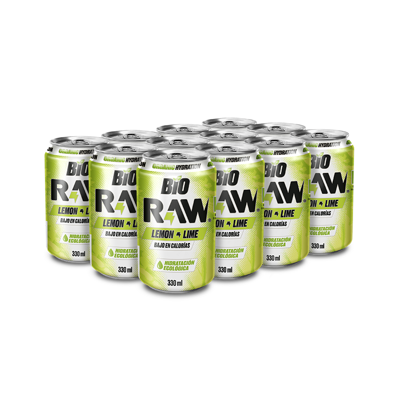 12 cans Pack - Lemon & Lime Rawsuperdrink