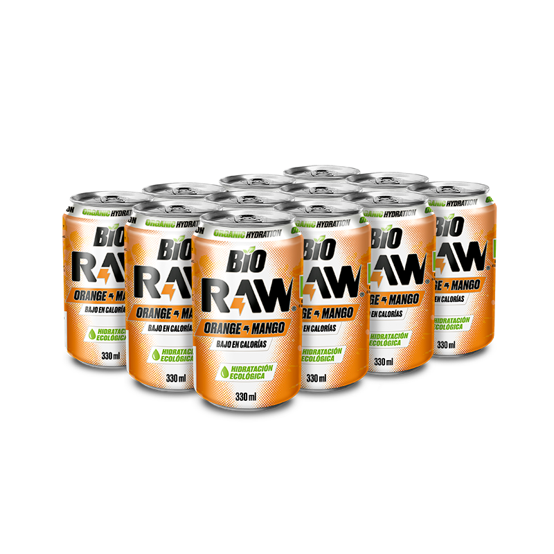 12 cans Pack - Orange & Mango Rawsuperdrink