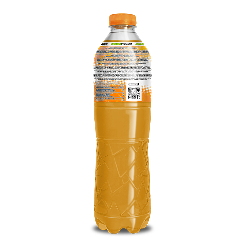 Pack 4 Botellas 1,5L Naranja & Mango rawsuperdrink