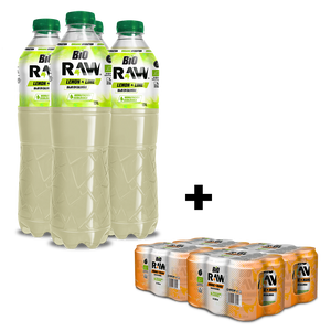 Pack Familia Limón & Lima Raw Super Drink